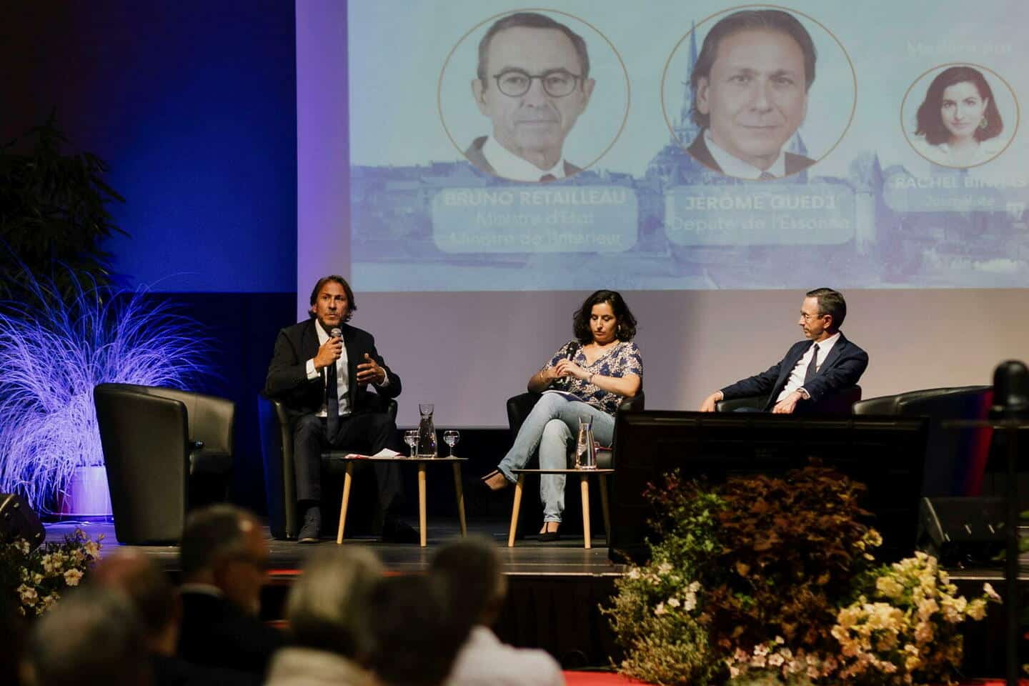 À Autun, la conversation « presque amicale » entre Bruno Retailleau et Jérôme Guedj